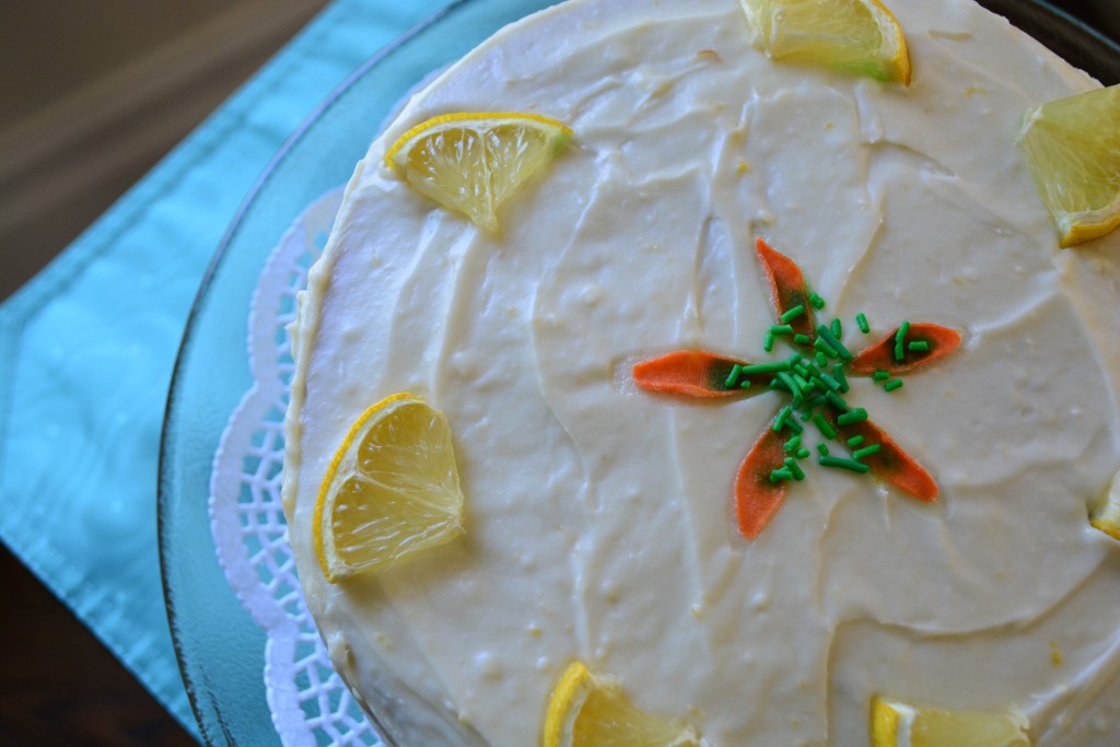 Yummy Lemon Carrot Cake photo copyright 2015 Alex R