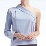 Banana Republic Rouched One-Shoulder Top