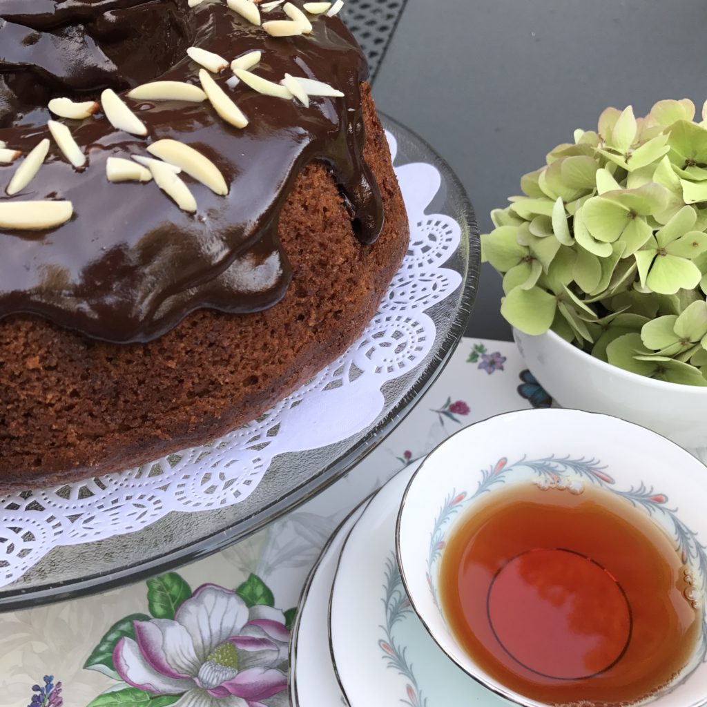 Honey Cake With Chocolate Glaze