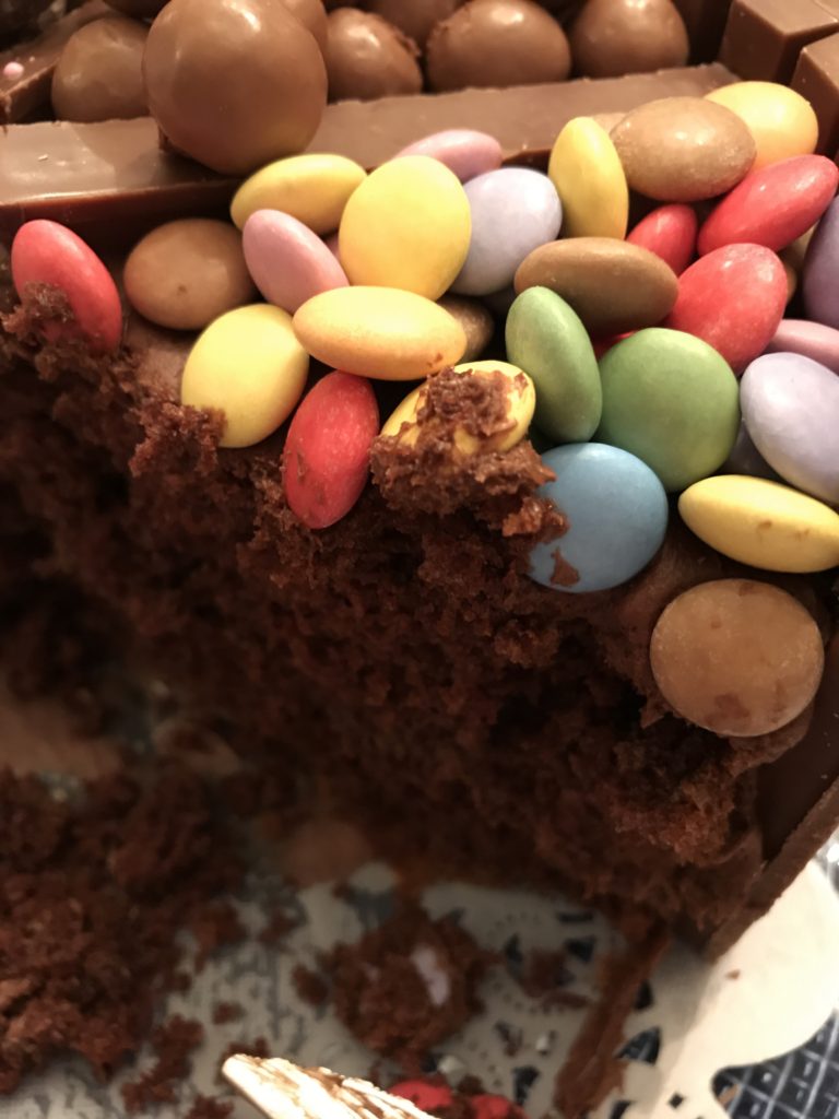 Chocolate Candy Box Cake