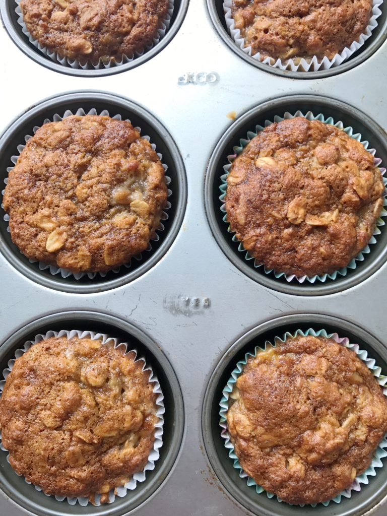 Banana Oat Muffins