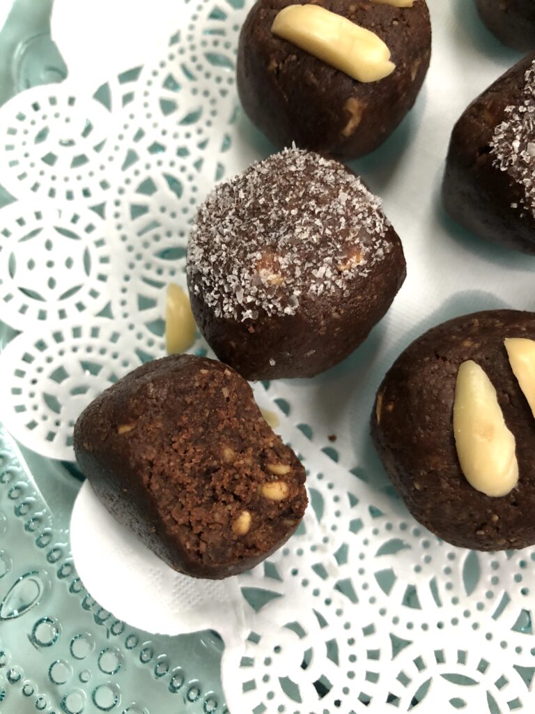 Chocolate Almond Energy Bites