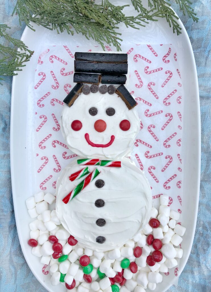 Snowman Cake